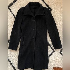Zara long coat - classic gray